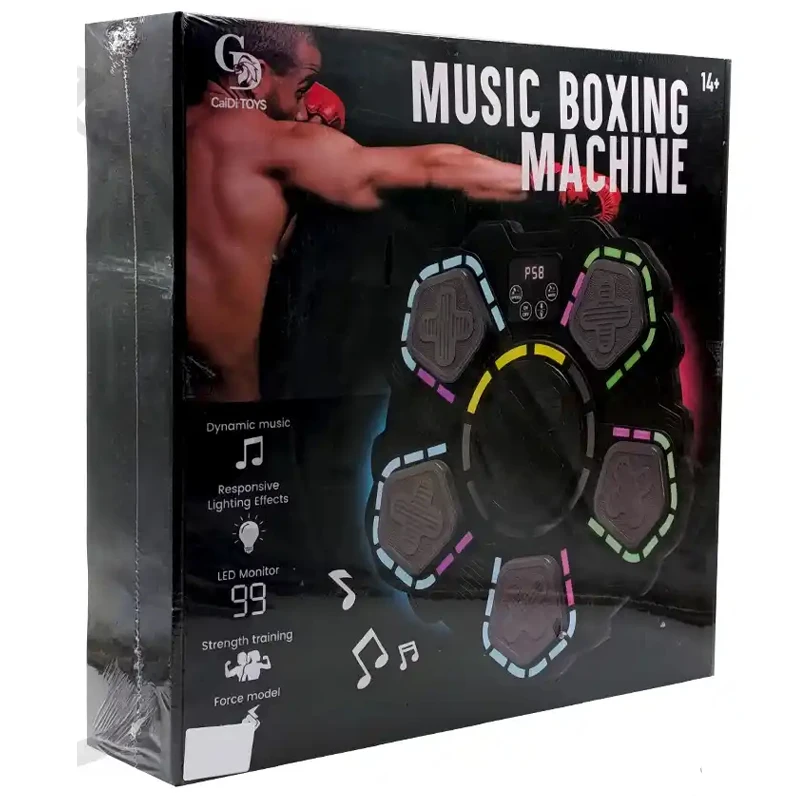 Bluetooth Boxing Machine with Gloves – Force Measuring Pad for Kids & Adults , Adjustable Highest , 5 Speed Settings - Ages 8+